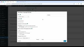 Mortar Menu - How to use WPML language switcher