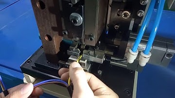 End feed wire stripping and crimping terminal machine (WPM-2008A2-E