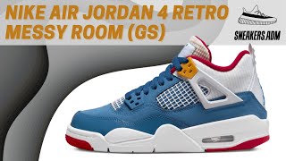 Nike Air Jordan 4 Retro Messy Room (GS) - DR6952-400 - @sneakersadm - #nike #airjordan4 #jordan4