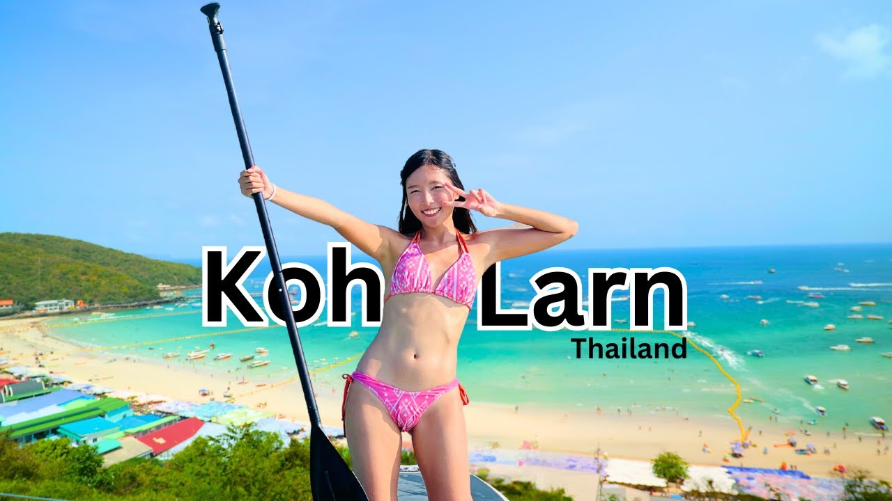 Koh Larn | Pattaya Paradise Island | Stunning Beach | The Best Hotel + Boat Tour(เกาะล้าน)🇹🇭