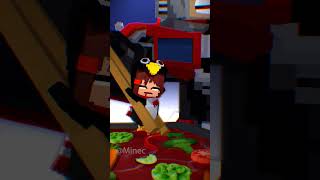 JJ Transformer Ate GuGuGaGa JJ's Sister 😂 - Maizen Minecraft #jj #shorts #minecraft