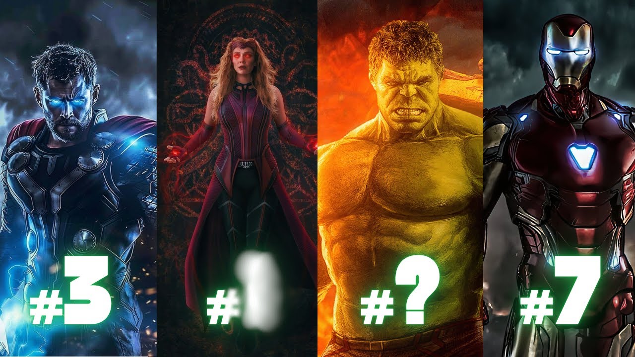Avengers Power Ranking: RAW Strength & Destruction