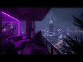 Shibuya After Dark – Lofi Rain & Cozy Neon Balcony Nights | 4K