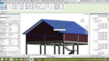 vẽ sàn mái nghiêng trong revit structure