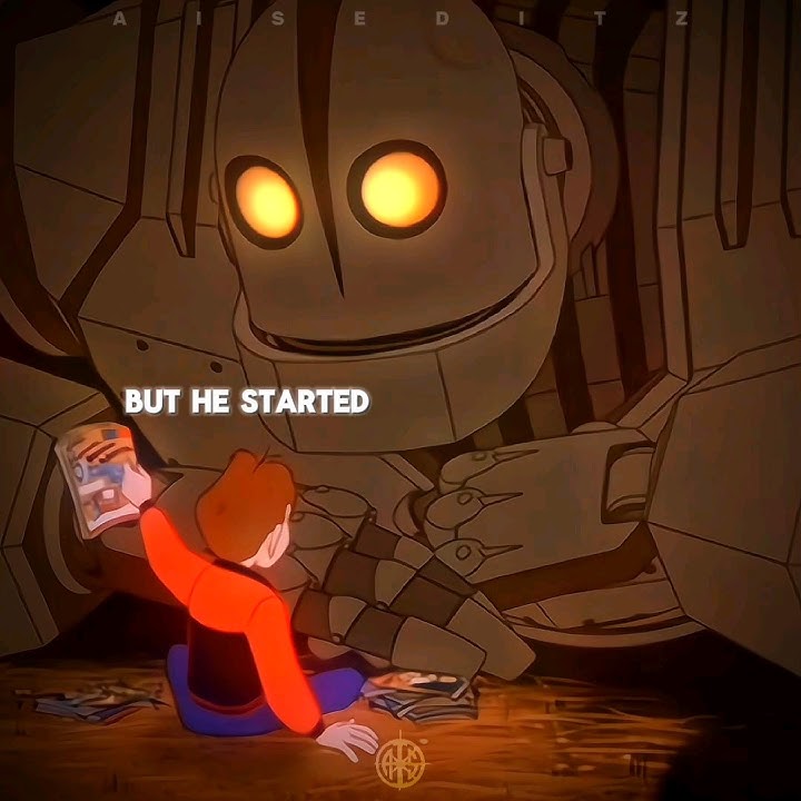 This guy is Superman ( The Iron Giant - Memory Reboot ) Iron Giant Edit #edit #irongiant #shorts