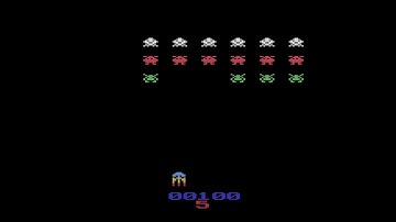 Gorf Longplay (Atari 2600 Game) - Warning: Contains Flashing Lights!