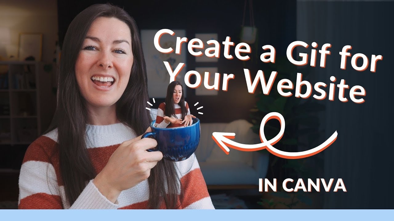 How to Make a Branded Gif in Canva - Kate Danielle Creative