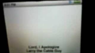 Ipod Glitch (cover flow is blank)