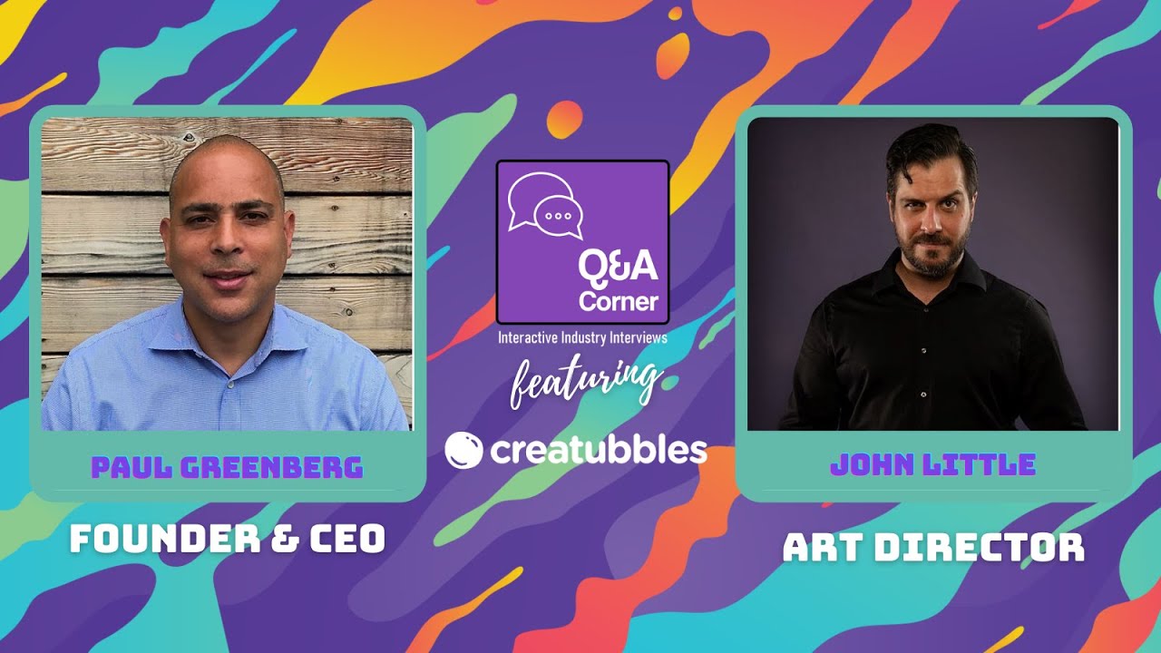 Q&A Corner featuring Paul Greenberg & John Little CEO & Art Director