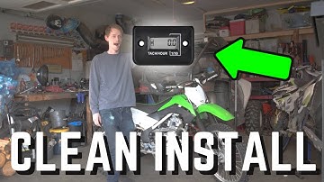 How To Install An Hour Meter On A Dirt Bike!