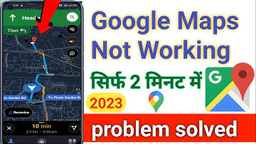 google maps not working android ? how to fix google map not working | google maps gps lost problem