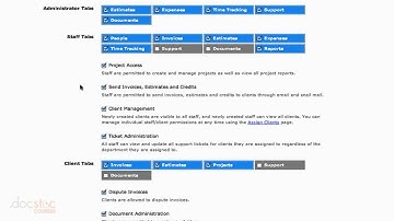 Configuring Client & Staff Permissions - Simplify Your Financials With Freshbooks