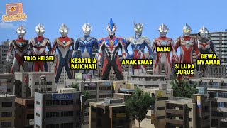 10 ULTRAMAN LEGENDA MASA KECIL BERKUMPUL ! | Alur Cerita Film Ultraman Ginga S The Movie #NOBAR