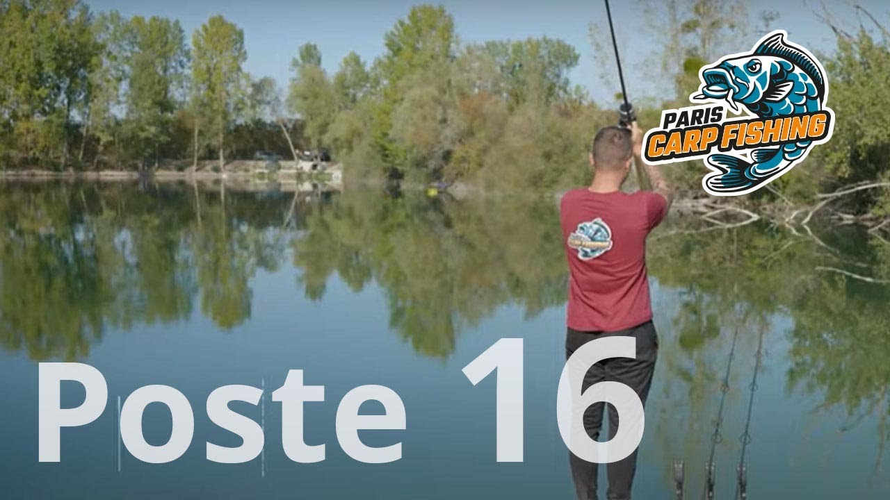 Poste de pêche n°16 "Lodge Chalet" - Étang Lagon - Paris Carp Fishing