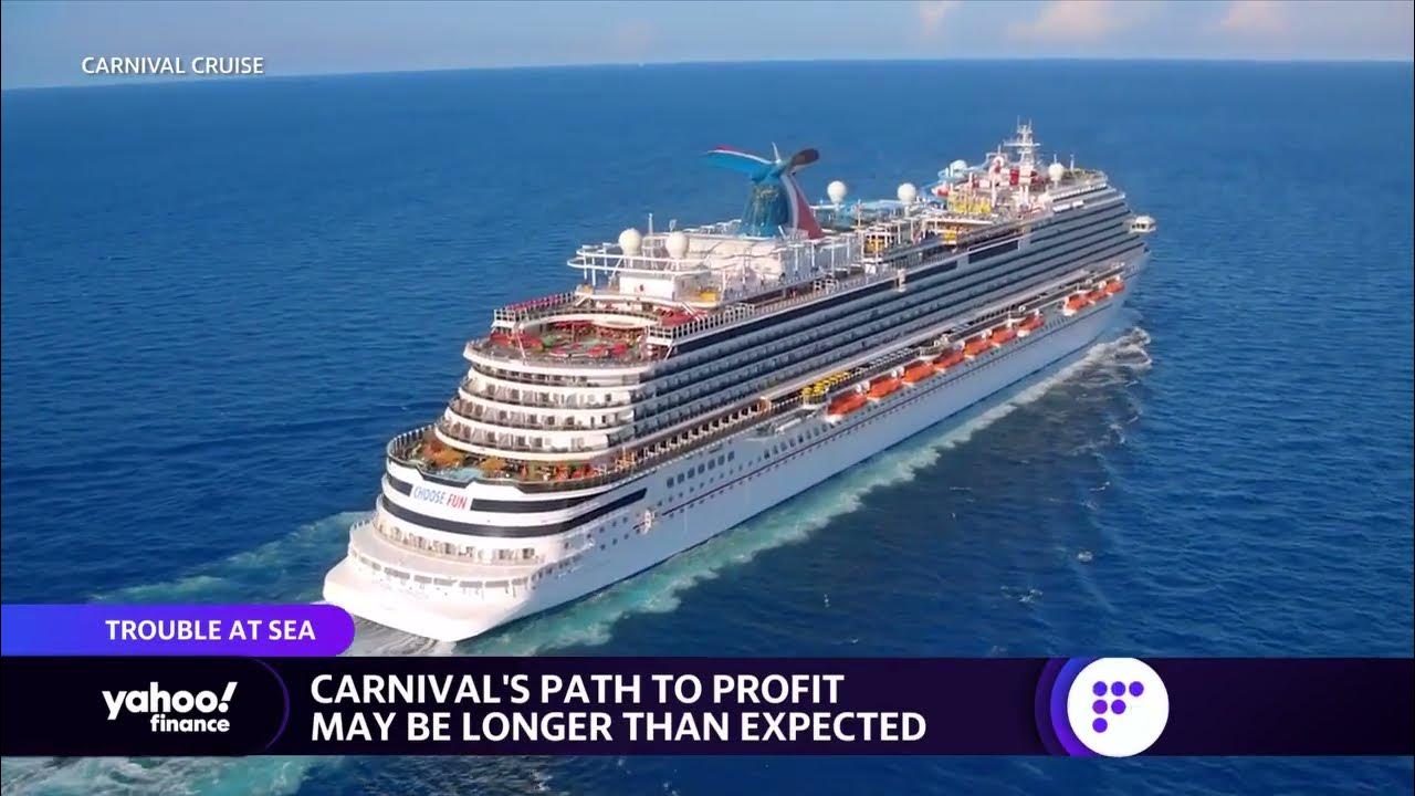 will carnival cruise line stock recover