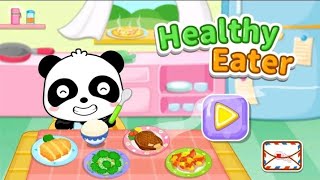Permainan Bayi Panda Memakan Makanan yang Sehat screenshot 2