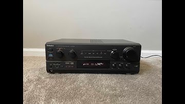 How to Factory Reset Technics SA-DX930 5.1 Home Theater Surround Receiver