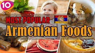 Top 10 Most Popular Armenian Foods || Best Street Armenian Foods || OnAir24