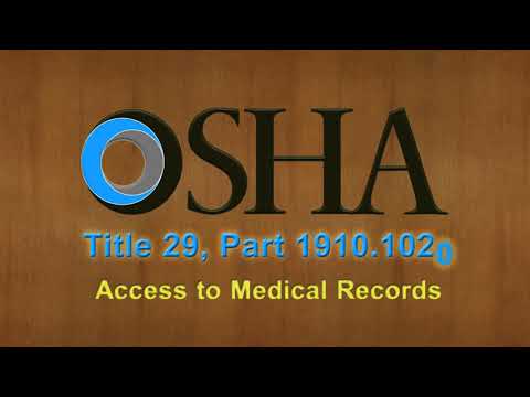 Access to Medical and Exposure Records for Employees