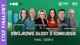 Studio Konkursowe Dwójki Xix Konkurs Chopinowski Finał, Dzień 3