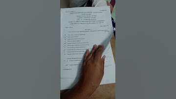 SVU Degree 2nd year semester-4 OOSE question paper