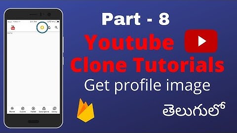 Youtube Clone - Get user information from firebase | Andra developer