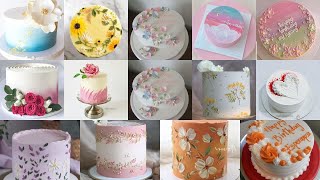 simple beautiful cake||yummy cake decoration ideas||LOVELY CAKE DESIGNS