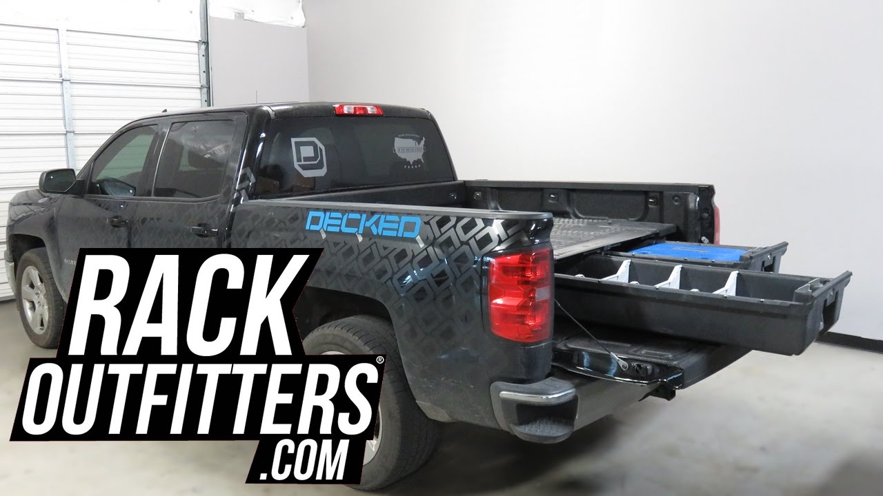 DECKED Truck Bed Organization System for Chevrolet Silverado by Rack