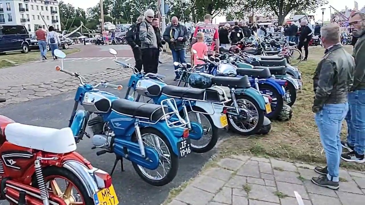 Zundapp oldtimer meeting Hellevoetsluis 21 aug 2022
