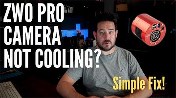 ZWO Camera Cooling FIXED! | ASI Pro Not Cooling? Here
