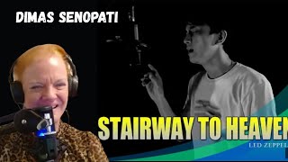 Dimas Senopati - Staiway To Heaven (Led Zeppelin Cover) | Music Reaction |