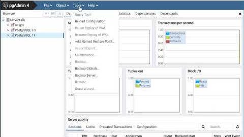 pgAdmin 4 - Create User or Role Within Database
