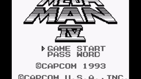 Mega Man IV - Opening, Title & Stage Select