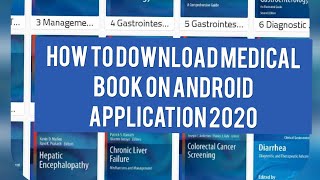 HOW TO DOWNLOAD MEDICAL BOOKS ON ANDROID APPLICATION 2020 screenshot 1