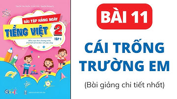 Bài 11 - Cái trống trường em | Bài tập hằng ngày | Tiếng Việt lớp 2 | Kết Nối | Cô Uyển Uyển
