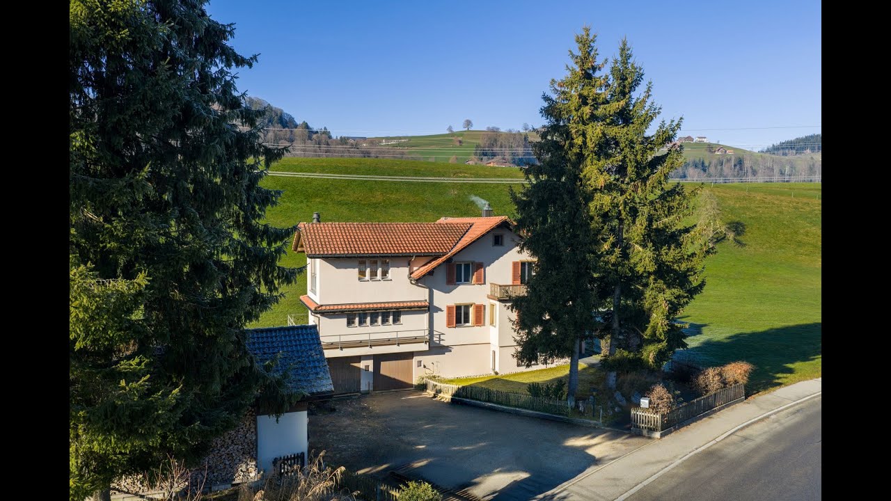 An sonniger Lage: 6½-Zimmer-Einfamilienhaus in idyllischer Landwirtschaftszone