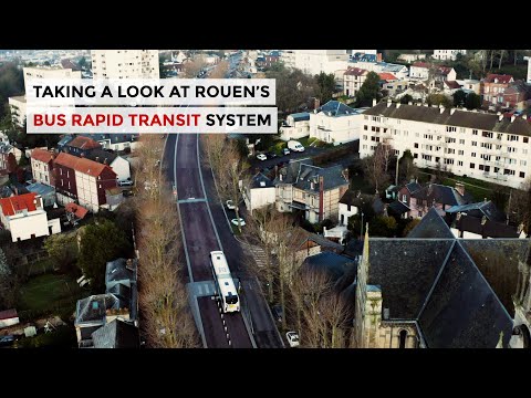 Best practices on Bus Rapid Transit in Rouen, France