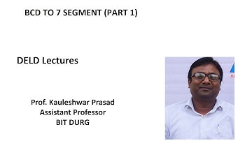 BCD TO 7 SEGMENT PART 1