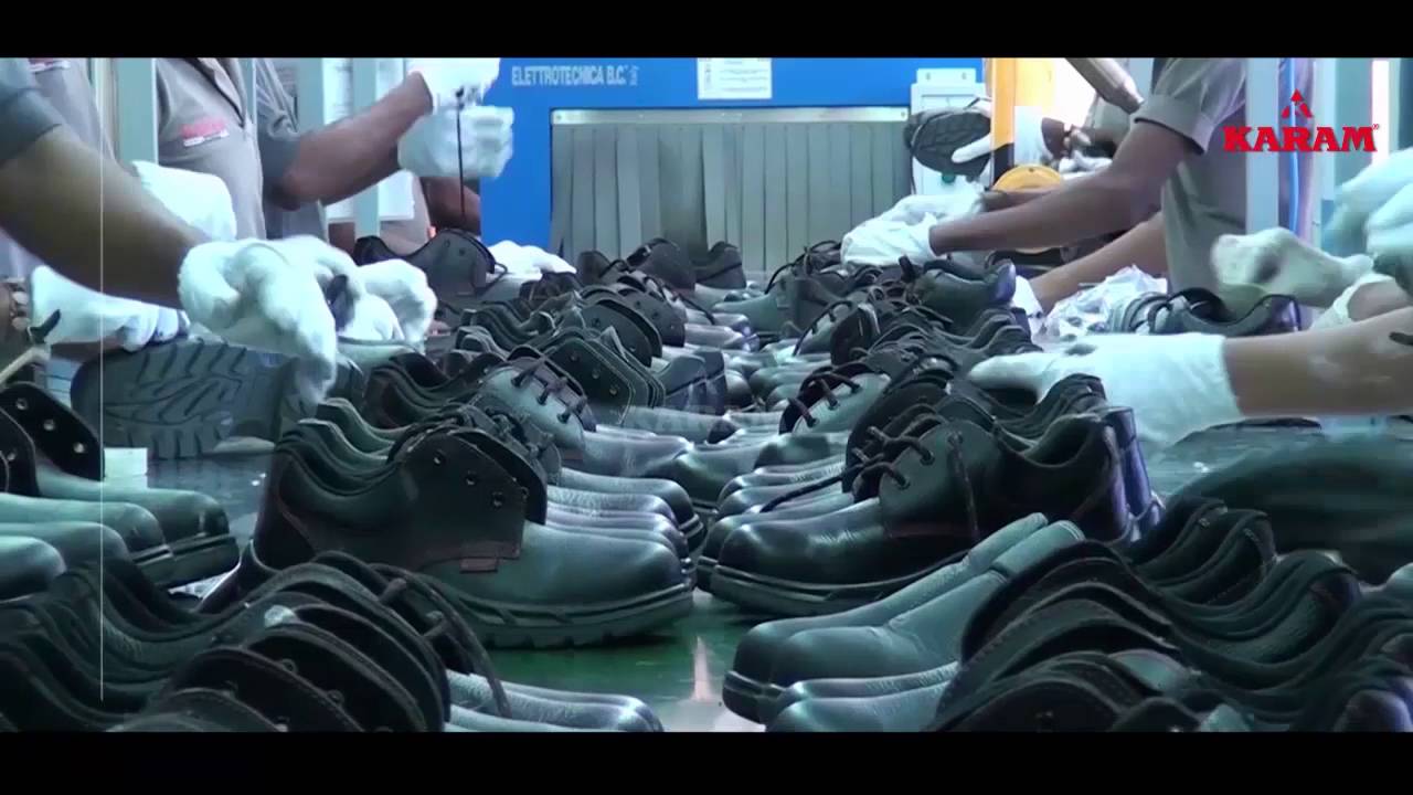Safety Shoes Manufacturing process - YouTube