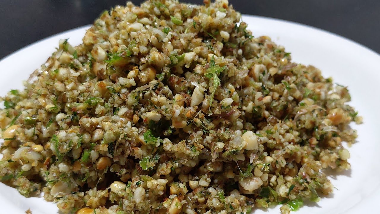 शेंगदाण्याची हिरवी चटणी | प्रवासामध्ये अगदी महिनाभर टिकणारी | Shengdanachi Hirvi Chutney Recipe - YouTube