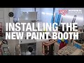 Installation of the New GFS Paint Booth