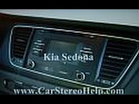 Kia Sedona Stereo Removal