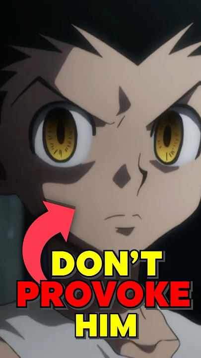 Gon Lets His DEMON Side Out 😨 #animeanxiety #hunterxhunter