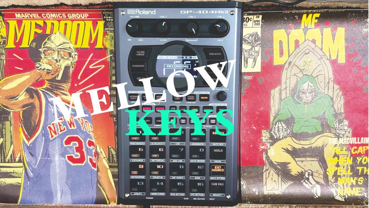 Mellow Keys & Jazzy Vibes – SP404 MK2 Lofi Session