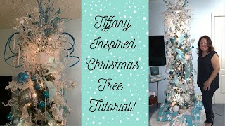 Tiffany Inspired Christmas Tree Tutorial - Decorate My Christmas Tree With Me Tiffany Inspired Christmas Tree Tutorial - Decorate My Christmas Tree With Me