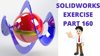 SOLIDWORKS TUTORIAL - EXERCISE # 160 MECHANICAL PARTS
