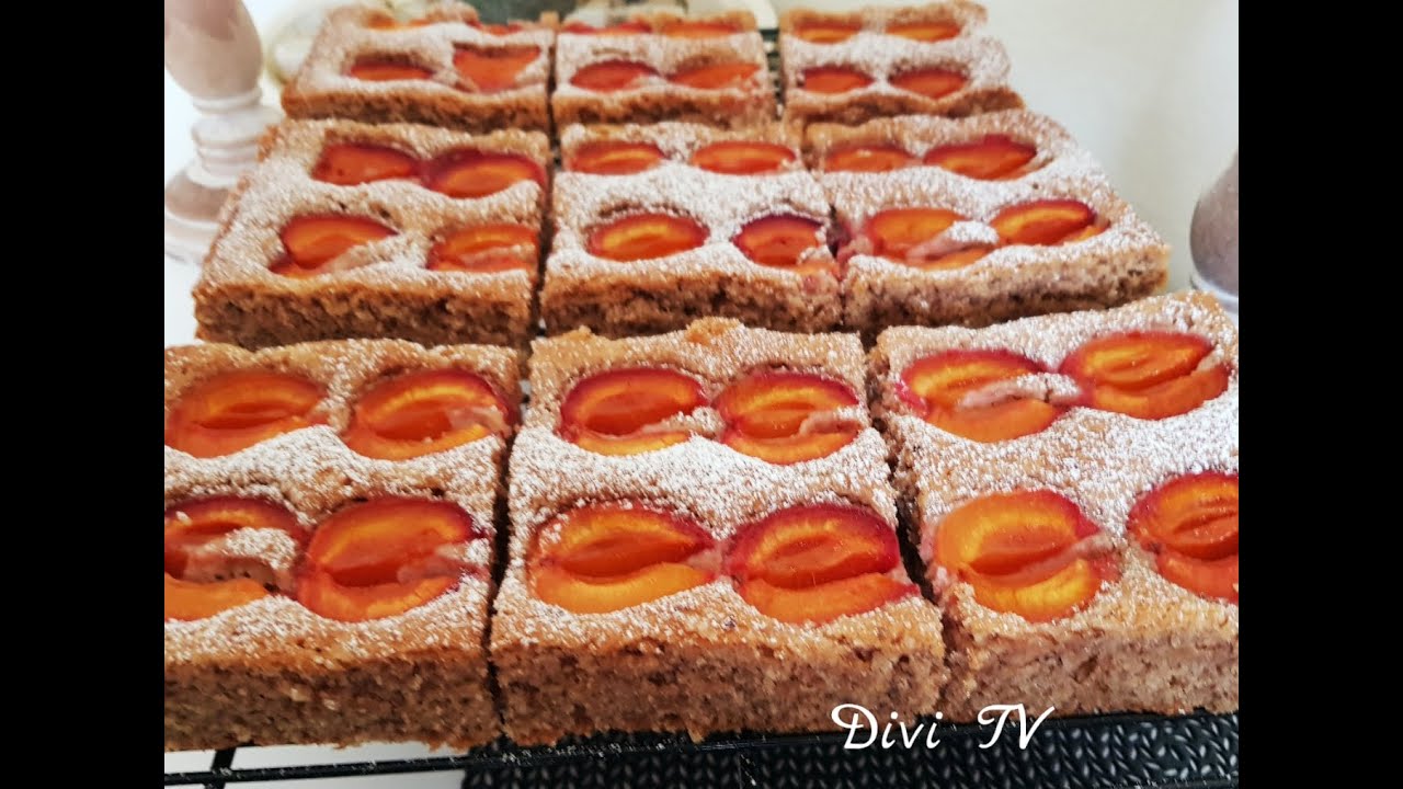 Marillen - Nusskuchen/ 10 min Kuchen/ Apricot Cake/ENG SUB
