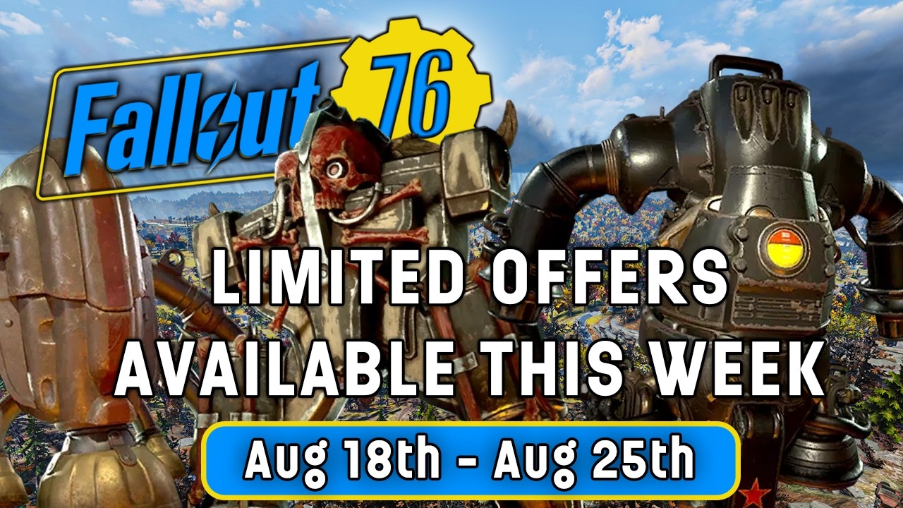 This Week’s Atomic Shop Limited Time Offers In Fallout 76