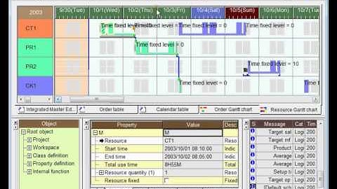 2h Creating a Proto3 - Production Scheduling Software Asprova, Hands on training