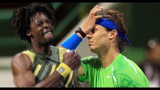 When Gael Monfils Goes God Mode... (Vs Nadal)